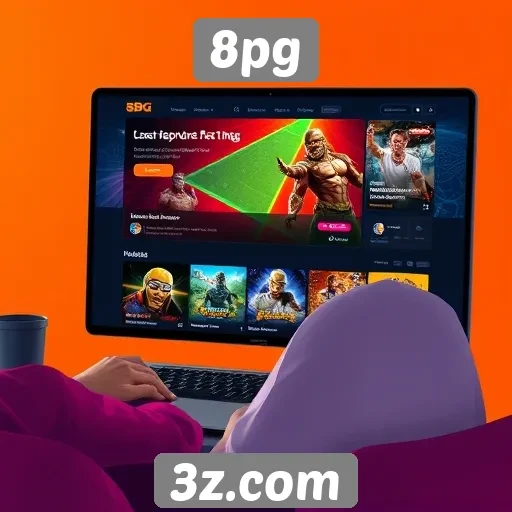 Experiência do usuário no site 8pg